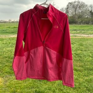 NWOT Women’s Medium Two-Tone Pink North Face Polyester Zip Jacket